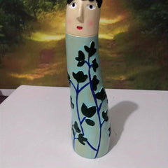 Bohemian Vase Statue Funny Human Vase Home Decoration