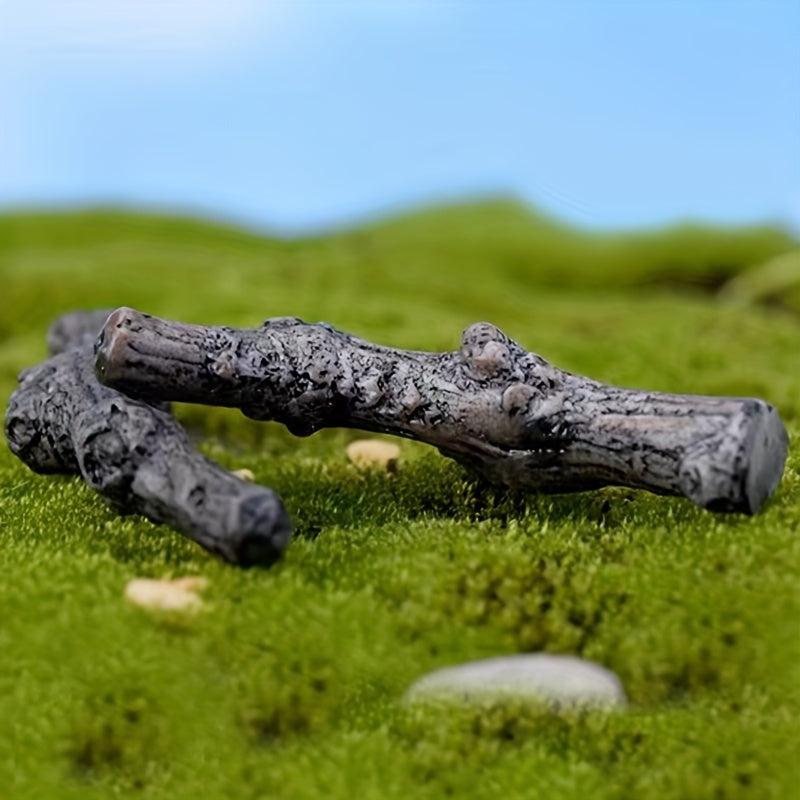 1pc Dead Wood Branches Mini Resin Crafts Ornaments