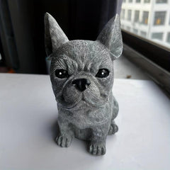 Dog Ornament Statue Resin Decoration Home Garden Yard Outdoor Decor