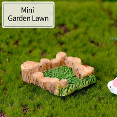 3pcs Mini Fairy Garden Bridge and Water Well Figurines