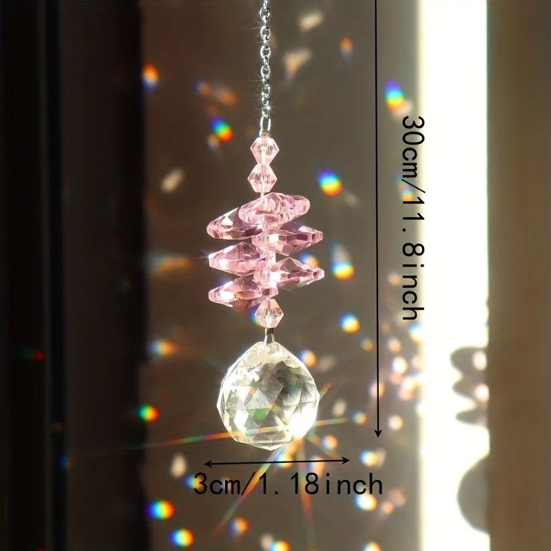Crystal Glass Pendants Chandelier Suncatchers for Home Decor