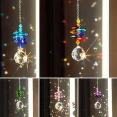 Crystal Glass Pendants Chandelier Suncatchers for Home Decor