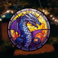 Acrylic Dragon Hanging Sun Catcher Window Pendant Rainbow Maker