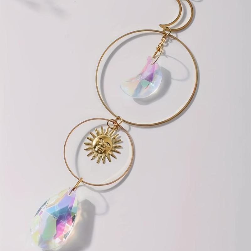 Crystal Suncatcher Wind Chime for Home Decoration, Weddings, Car Hanging