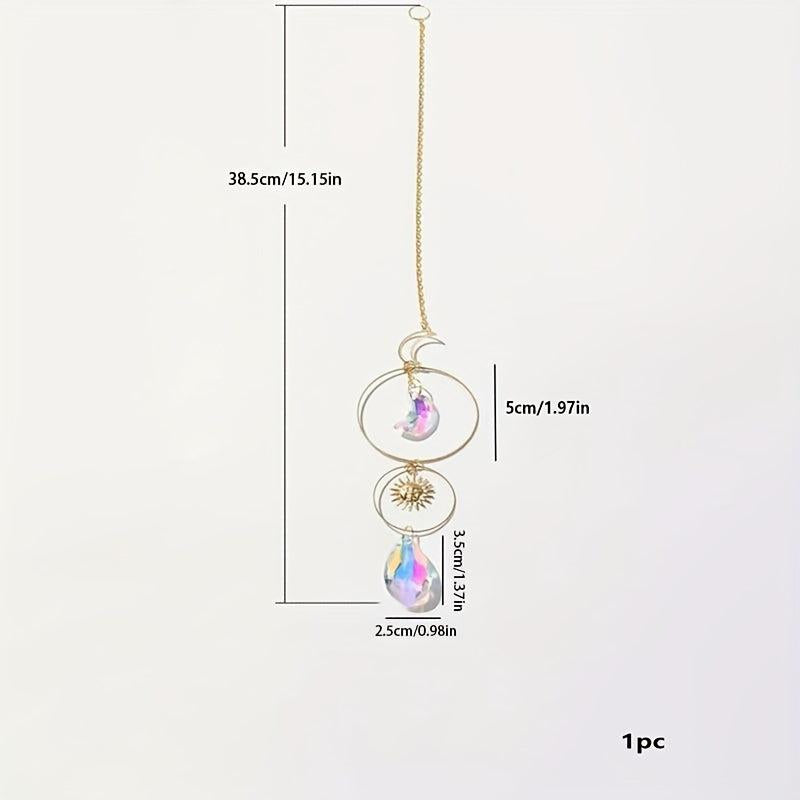Crystal Suncatcher Wind Chime for Home Decoration, Weddings, Car Hanging
