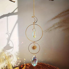 Crystal Suncatcher Wind Chime for Home Decoration, Weddings, Car Hanging