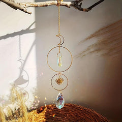 Crystal Suncatcher Wind Chime for Home Decoration, Weddings, Car Hanging