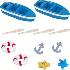 12pcs Beach Style Ornament Kit for Fairy Garden