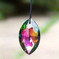 Rainbow Maker Eye Oval Crystal Prism Glass Charm Curtain S