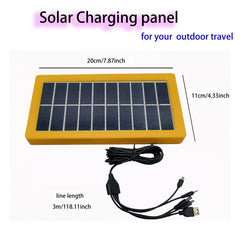 10w 5v Solar Charging Board for Outdoor Camping
