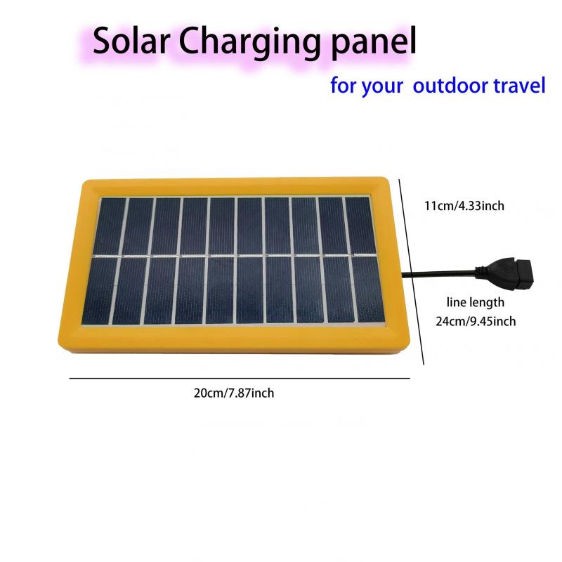10w 5v Solar Charging Board for Outdoor Camping