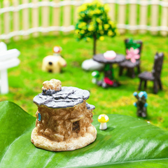 64pc Fairy Garden Animals Mini Ornament Kit Micro Landscape Dollhouse Decor