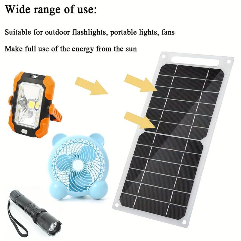 10W IP65 Waterproof Solar Power Charging Board USB Output 5V