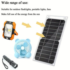 10W IP65 Waterproof Solar Power Charging Board USB Output 5V