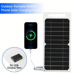 10W IP65 Waterproof Solar Power Charging Board USB Output 5V
