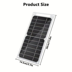10W IP65 Waterproof Solar Power Charging Board USB Output 5V