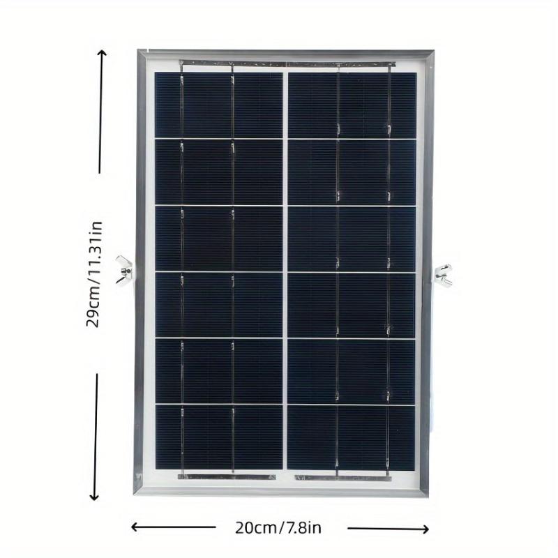 Portable 6V8W Solar Charging Board USB Fast Charge Panel