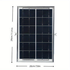 Portable 6V8W Solar Charging Board USB Fast Charge Panel