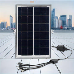 Portable 6V8W Solar Charging Board USB Fast Charge Panel
