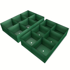 2pcs 35 Gal Elevated Garden Bed Large Planting Bag PE Garden Planting Box