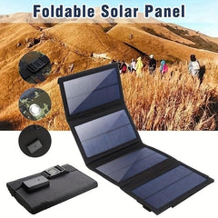 Portable 20W Solar Panel Charger for Phone Charging on the Go