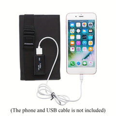 Portable 20W Solar Panel Charger for Phone Charging on the Go