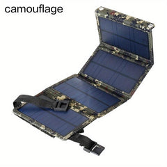 Portable 20W Solar Panel Charger for Phone Charging on the Go