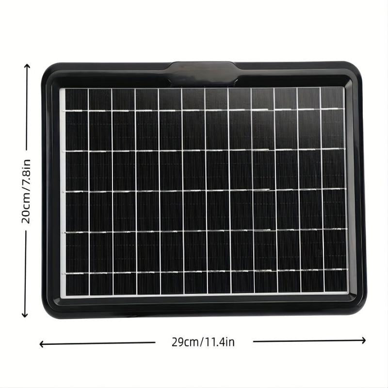 Portable Solar Panel Waterproof USB Fast Charging Outdoor Emergency Charging