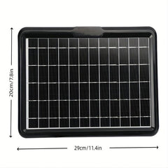 Portable Solar Panel Waterproof USB Fast Charging Outdoor Emergency Charging