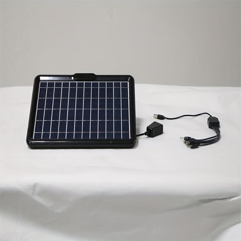 Portable Solar Panel Waterproof USB Fast Charging Outdoor Emergency Charging