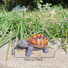 Resin Turtle Ornament for Succulent Mini Landscape Sea Turtles Toy