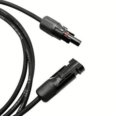 1pc 20FT 10AWG Solar Panel Extension Cables - Male and Female Connectors