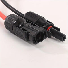 1pc 20FT 10AWG Solar Panel Extension Cables - Male and Female Connectors