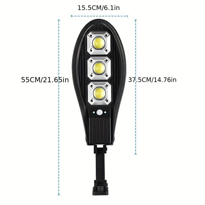 Outdoor Solar Street Lights with Remote Control - Intelligent Induction