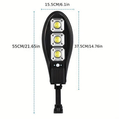 Outdoor Solar Street Lights with Remote Control - Intelligent Induction