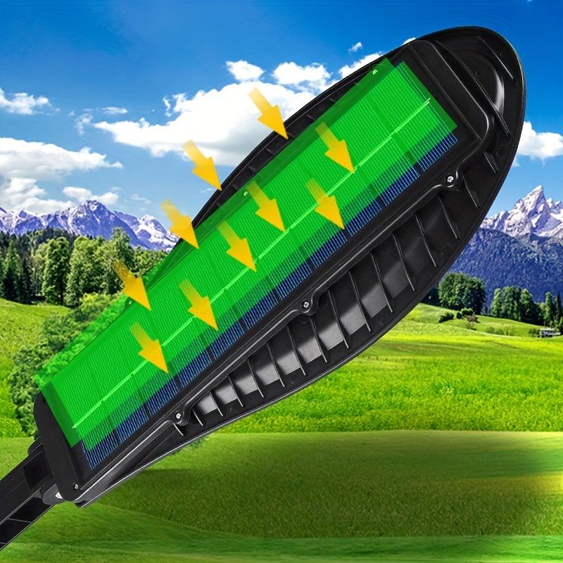 Outdoor Solar Street Lights with Remote Control - Intelligent Induction