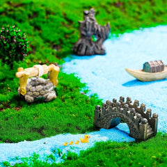 12pcs Garden Resin Figurines Accessories for DIY Fairy Garden Bonsai Art Decor