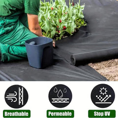 Garden Non Woven Weed Barrier Landscape Fabric Heavy Duty Weed Block Control