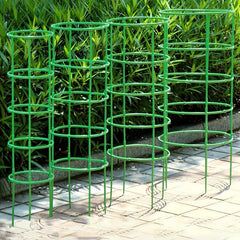 9pcs Garden Pots Stackable Plant Stand Plant Support Ring for Potted Plants