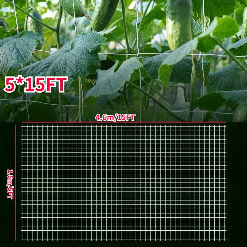 Heavy Duty Polyester Plant Trellis Netting 4ft x 8ft or 5ft x 15ft