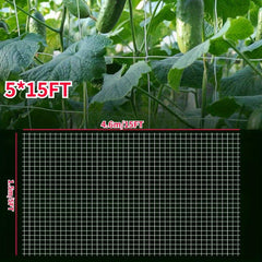 Heavy Duty Polyester Plant Trellis Netting 4ft x 8ft or 5ft x 15ft
