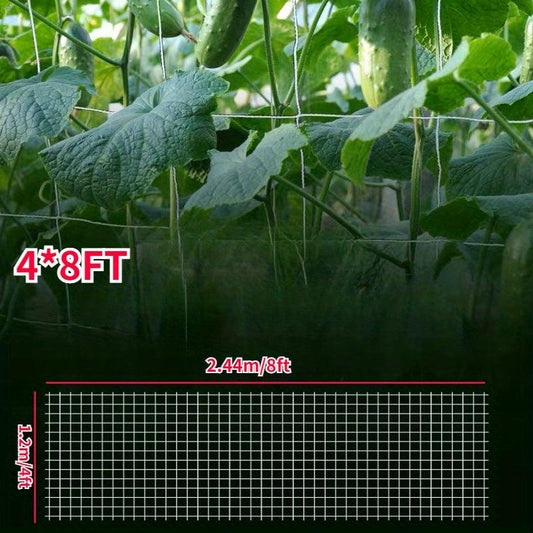 Heavy Duty Polyester Plant Trellis Netting 4ft x 8ft or 5ft x 15ft