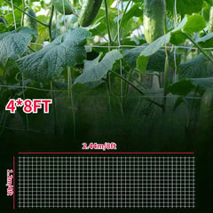 Heavy Duty Polyester Plant Trellis Netting 4ft x 8ft or 5ft x 15ft