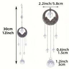Crystal Wind Catcher Wind Chime Window Hanging Chandelier