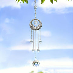Crystal Wind Catcher Wind Chime Window Hanging Chandelier