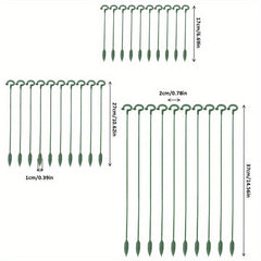 5pcs Potted Plant Support Rack Flower Vegetable Vine Climbing Bracket Balcony