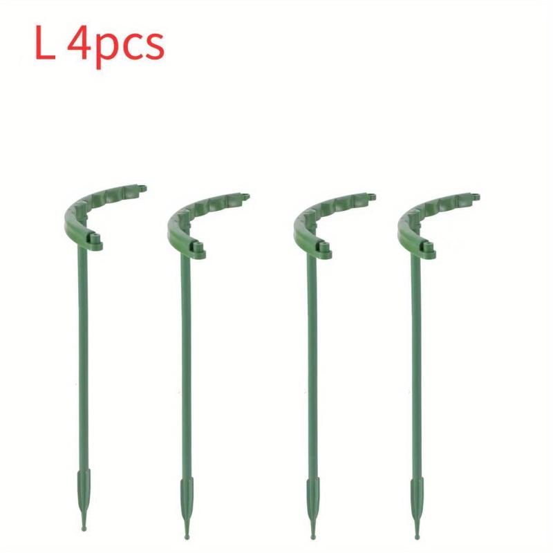 Plastic Support Pile Stand for Flowers Greenhouses Arrangement Fixing Rod Holder