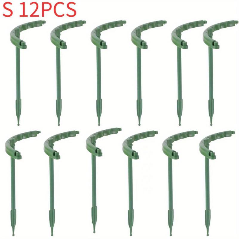 Plastic Support Pile Stand for Flowers Greenhouses Arrangement Fixing Rod Holder