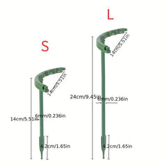 Plastic Support Pile Stand for Flowers Greenhouses Arrangement Fixing Rod Holder