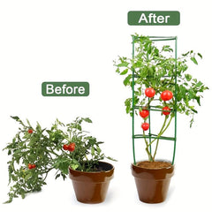 12pcs Garden Vegetables Stakes for Plant Cage Support Tomato Cage 11mm Stake